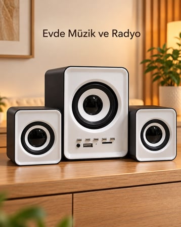 Bluetooth Bağlantılı Kumandalı Multimedya Ses Sistemi -MİRAYLİFE