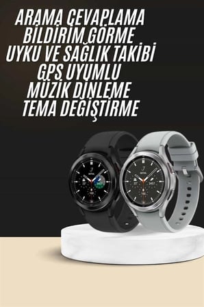 Yeni Nesil Akıllı Saat Çağrı Cevaplayabilen Plastik 47 Mm Uyumlu Kordon -MİRAYLİFE