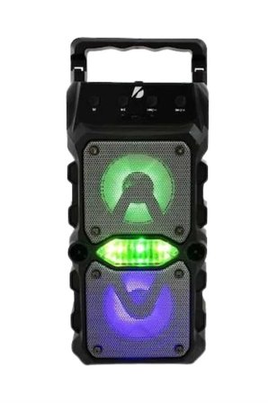 Taşınabilir Kablosuz Bluetooth Hoparlör Uzun Pil Ömrü Led Işıklı -MİRAYLİFE