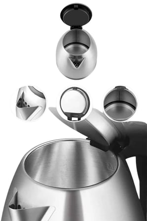 Çelik Su Isıtıcı Kettle Dayanıklı Paslanmaz Çelik Uzun Ömürlü -MİRAYLİFE