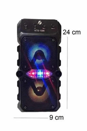 Bluetooth Hoparlör Yüksek Ses Kaliteli Büyük Boy Çift Çıkışlı Ses Bombası -MİRAYLİFE