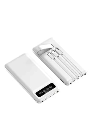 Powerbank Şarj Cihazı 4 Çıkışlı 20.000 Mah Powerbank Kompakt Yüksek Kapasiteli Hızlı Şarj -MİRAYLİFE