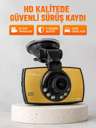 Araç Ön Kamera Full Hd Kayıt Ve G Sensor Özellikli -MİRAYLİFE