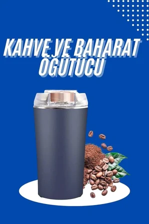 Yeni Nesil Kahve Ve Baharat Öğütücü Paslanmaz Çelik Kahve Değirmeni -MİRAYLİFE