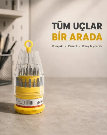 Çok Fonksiyonlu Tornavida Seti Telefon Ve Bilgisayar Uyumlu -MİRAYLİFE