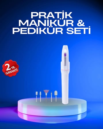 Taşınabilir Profesyonel Elektrikli Tırnak Matkap Seti – Sessiz, Güçlü Ve Dayanıklı -MİRAYLİFE