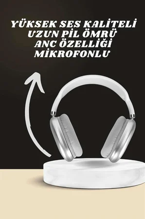 Kulak Üstü P9 Kablosuz Bluetooth Kulaklık Ve 7 Kordonlu Akıllı Saat -MİRAYLİFE