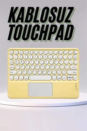 Profesyonel Wifi Q Klavye Bluetooth Klavye Touchpad 10.8 Inç Yeni Nesil -MİRAYLİFE