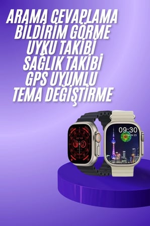 Akıllı Saat Bluetooth Bağlantılı Uyku Ve Sağlık Takibi -MİRAYLİFE