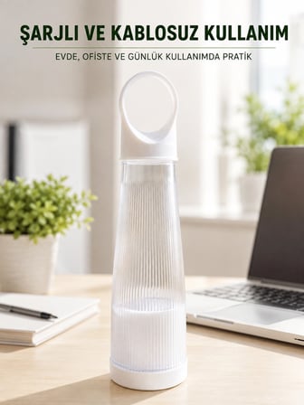 Mini Smoothie Blender 400 Ml Şarj Edilebilir Taşınabilir Kablosuz İçecek Blenderı -MİRAYLİFE