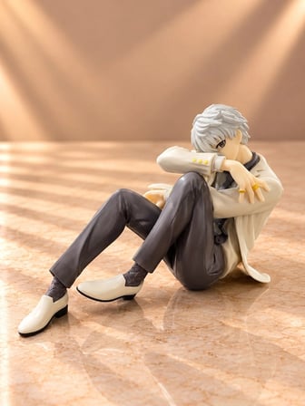 Jujutsu Kaisen Satoru Gojo Oturan Anime Figürü 14 Cm Alk6580 -MİRAYLİFE