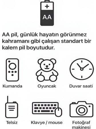 type-c şarjlı 2800mwh 1.5v şarj edilebilir 2’li aa5 kalın pil - lityum iyon batarya -mi̇rayli̇fe