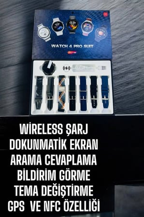 Yeni Model Akıllı Saat Bluetooth Bağlantılı Nfc Ve Gps Uyumlu -MİRAYLİFE