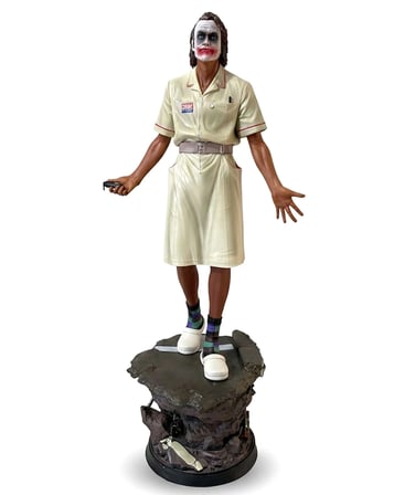 Polyester Joker Figürü 53 Cm Alk5282 -MİRAYLİFE
