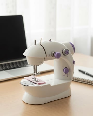 Ev Tipi Mini Dikiş Makinesi Ayarlanabilir Hız Ve Işıklı -MİRAYLİFE
