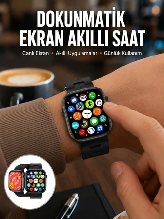Akıllı Saat Android Ve İos Uyumlu Plastik Kordon Yeni Seri -MİRAYLİFE
