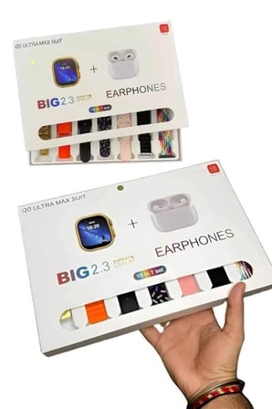 Akıllı Saat Bluetooth Kulaklık Hediyeli Bildirim Görme Sesli Görüşme Çoklu Kordon -MİRAYLİFE
