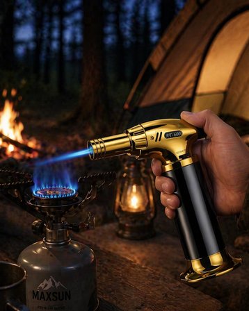 Doldurulabilir Pürmüz Çakmak Alev Ayarlı Mutfak Barbekü Torch -MİRAYLİFE