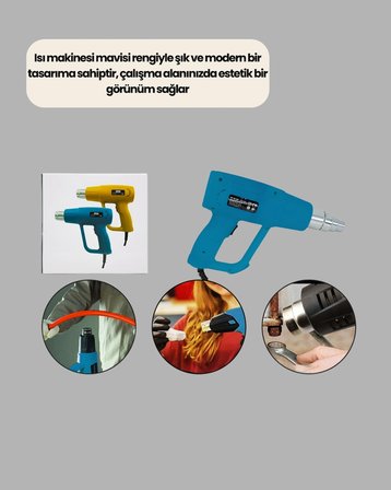 Ayarlanabilir Isı Tabancası Boya Sökme Lehim Isıtma -MİRAYLİFE