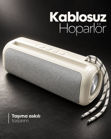 Güçlü Bas Sesli Kablosuz Bluetooth Hoparlör Rgb Aydınlatmalı Stereo Müzik Sistemi -MİRAYLİFE