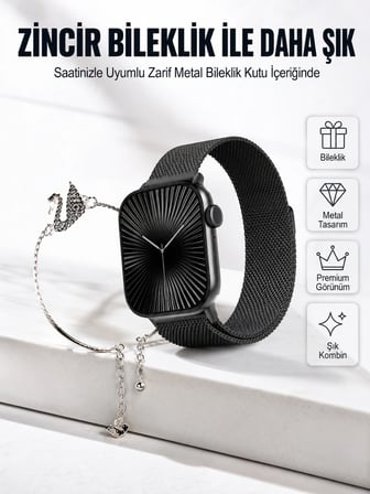 SQ-16 Mini Series 10 Akıllı Saat | Spor Modları, Bildirim Ve Müzik Kontrolü -MİRAYLİFE