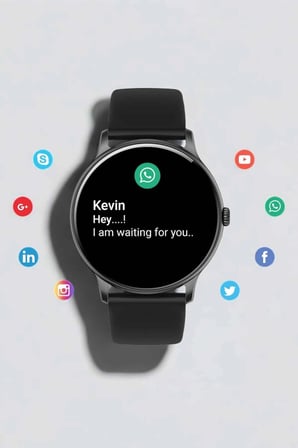 Akıllı Saat Çok Fonksiyonlu Sesli Görüşme Nfc Uyumlu Amoled Ekran -MİRAYLİFE