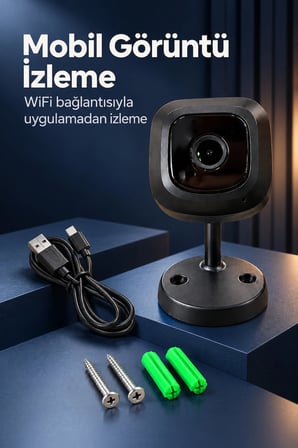 Mobil Uygulama Destekli Wifi Güvenlik Kamerası -MİRAYLİFE