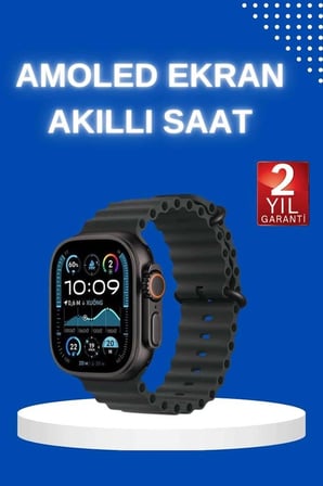 Akıllı Saat Bluetooth Bağlantılı Nfc Ve Gps Uyumlu Nabız Ölçer Sesli Görüşme Yeni Nesil -MİRAYLİFE