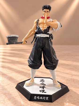 Demon Slayer Gyomei Himejima Taş Hashirası Anime Figürü 32 Cm Alk6591 -MİRAYLİFE