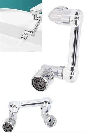 Döndürülebilir Musluk Mutfak Banyo Musluk Ucu Başlığı 4 Filtreli -MİRAYLİFE