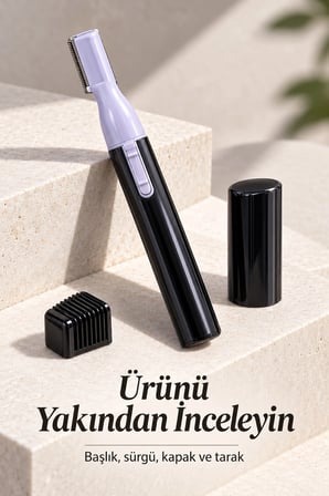 Kaş Ve Bıyık Şekillendirici İnce Başlıklı Sakal Düzeltici -MİRAYLİFE
