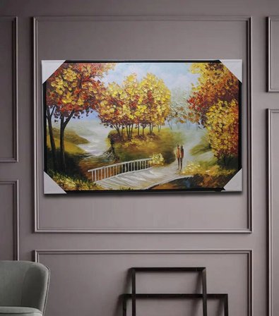 Duvara Asmalı Yağlı Boya Pano Alk2925-13 -MİRAYLİFE