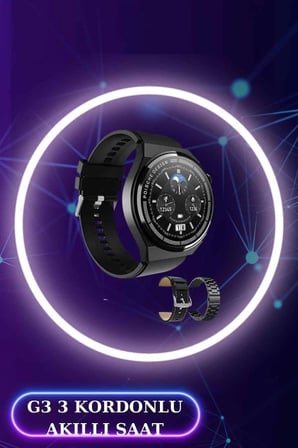 Akıllı Saat Ve Kulaklık Seti Dokunmatik Ekran 5.0 Bluetooth Bağlantılı Sesli Görüşme -MİRAYLİFE