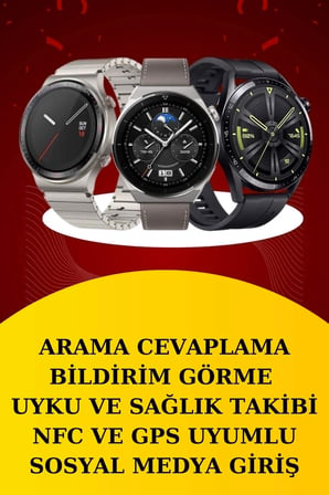 Dijital Göstergeli Bluetooth Kulaklık Ve Bildirim Görebilen Akıllı Saat Alarm Ve Titreşim -MİRAYLİFE