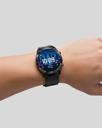Akıllı Saat Yeni Model Sesli Asistan Bildirim Görme Bluetooth Bağlantılı Müzik Dinleme -MİRAYLİFE