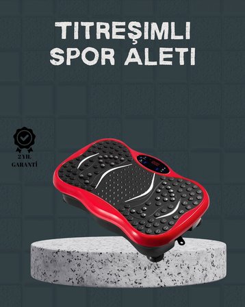 Titreşimli Egzersiz Platformu Evde Spor Ve Kas Aktivasyonu -MİRAYLİFE