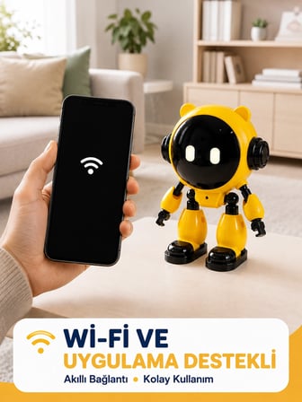 Türkçe Konuşan Yapay Zeka Robotu Çocuklar İçin Eğitici Akıllı Oyun Ve Ders Arkadaşı -MİRAYLİFE