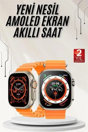 Akıllı Saat Gps Özelliği Bildirim Görme Adımsayar Sesli Görüşme Yapabilen Yeni Nesil -MİRAYLİFE