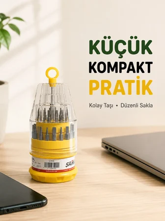 Hassas Tornavida Seti Kaymaz Saplı Elektronik Onarım Seti -MİRAYLİFE