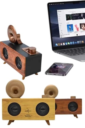 Gramafon Nostaljik Radyo Yüksek Ses Kalitesi Usb Tf Kart Aux -MİRAYLİFE