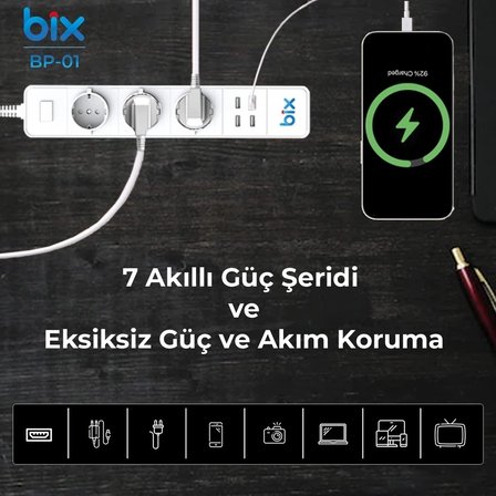 Vtn Bp-01 Wifi Yüksek Akım Korumalı Hızlı Şarj Özellikli Akıllı Priz -MİRAYLİFE