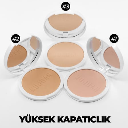 'lü Profesyonel Mat Pudra Seti