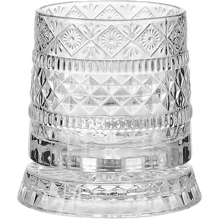 360 Derece Dönen Bardak - 280 ml - Kristal Cam