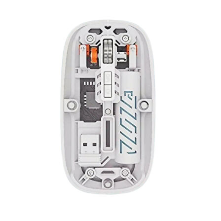 Şeffaf Tasarım Kablosuz Şarjlı Mouse (Bluetooth + USB Çift Mod)