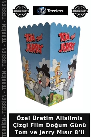 Özel Üretim Alisilmis Çizgi Film Doğum Günü Tom ve Jerry Mısır 8’li