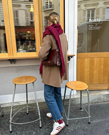 Wearflawless Trend Yumuşak Buklet Atkı, Soft Atkı, Yılbaşı Hediyesi