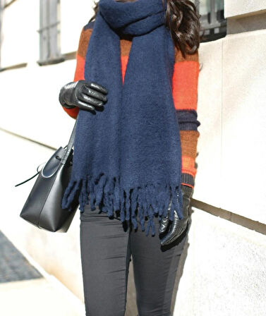 Wearflawless Trend Yumuşak Buklet Atkı, Soft Atkı, Yılbaşı Hediyesi
