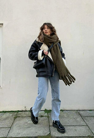 Wearflawless Trend Yumuşak Buklet Atkı, Soft Atkı, Yılbaşı Hediyesi