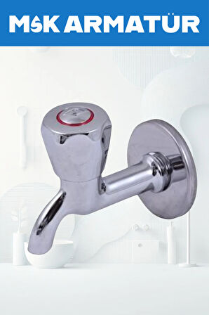 KROM PİRİNÇ  VOLONLU WC MUSLUĞU