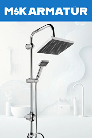 KROM ROBOT DUŞ SETİ EVİYE LAVABO BANYO BATARYASI 4 LÜ SET